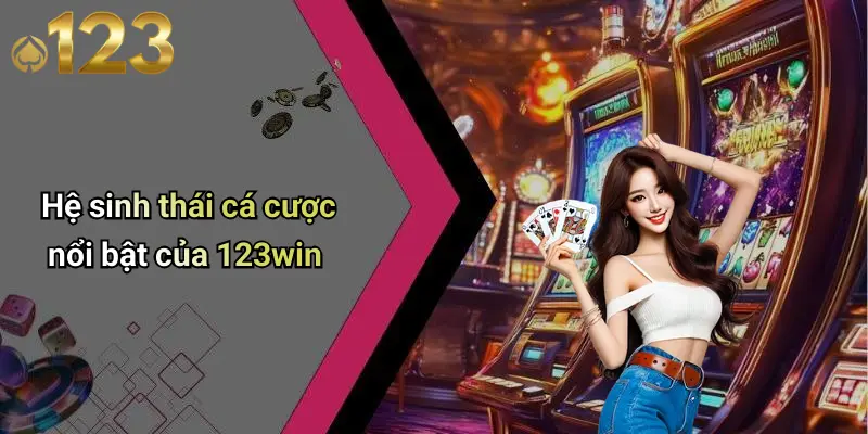 Hệ sinh thái cá cược nổi bật của 123win