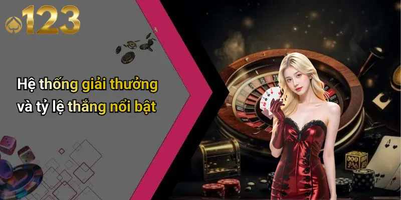 Hệ thống giải thưởng và tỷ lệ thắng nổi bật