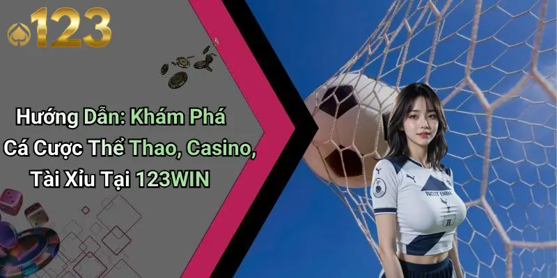 Hướng Dẫn: Khám Phá Cá Cược Thể Thao, Casino, Tài Xỉu Tại 123WIN